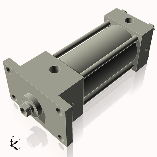 Isometric View of 2MHFF3NCKS4