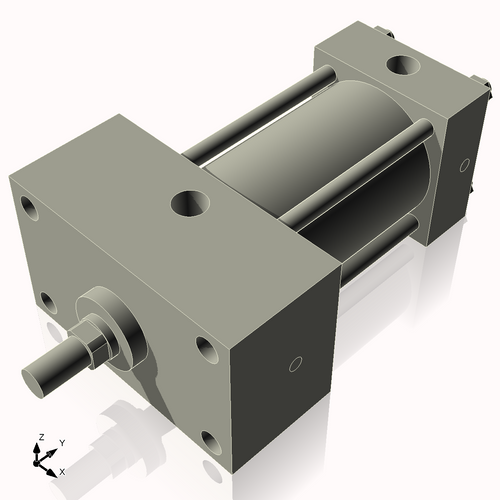 Isometric View of 2MHFHF2CC