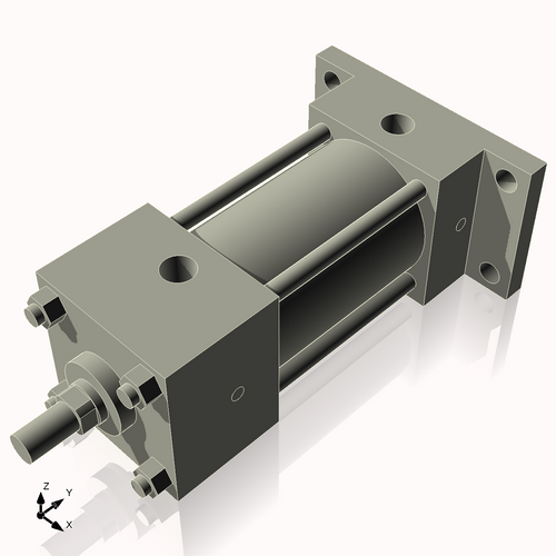Isometric View of 2MHRF2NC