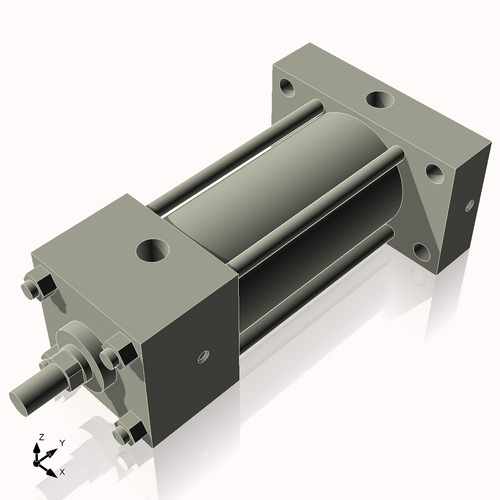 Isometric View of 2MHRHF3CC