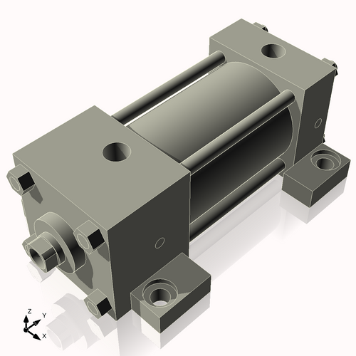 Isometric View of 2MHSL2NCKS4