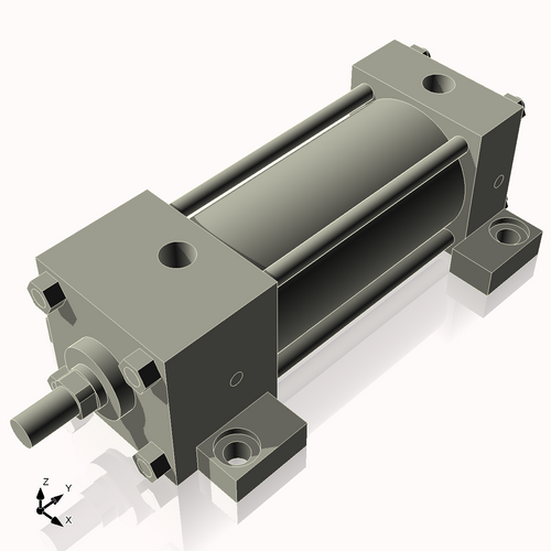 Isometric View of 2MHSL3NC