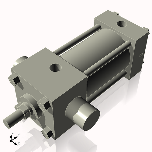 Isometric View of 2MHTF2NC