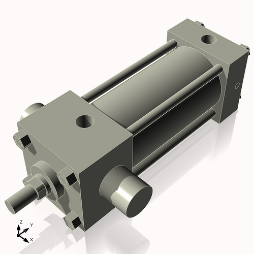 Isometric View of 2MHTF3CC