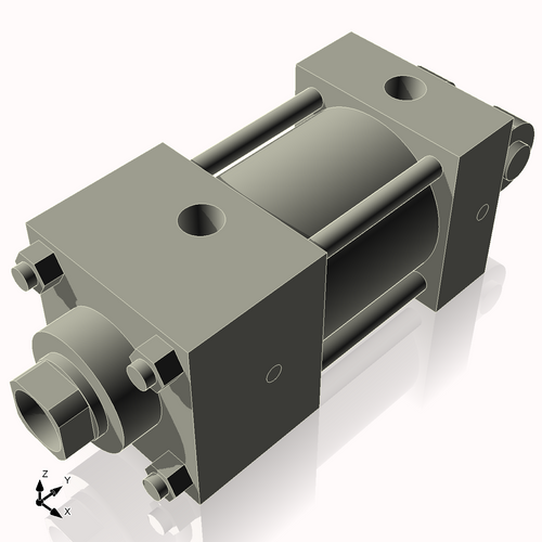 Isometric View of 2MHC1NCK1S4