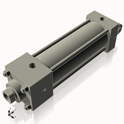 Isometric View of 2MHC5CCK1S4
