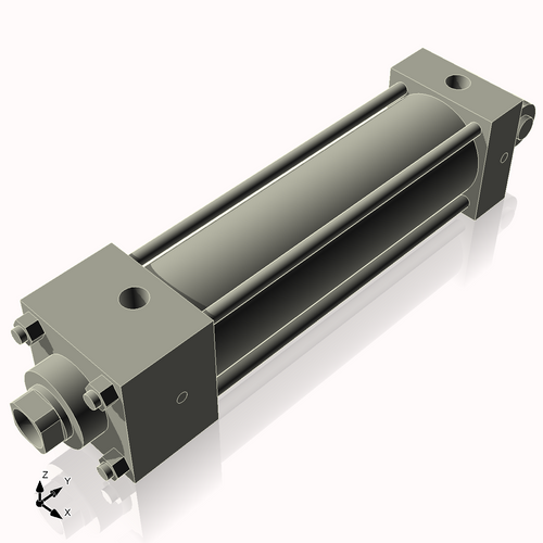 Isometric View of 2MHC6NCK1S4