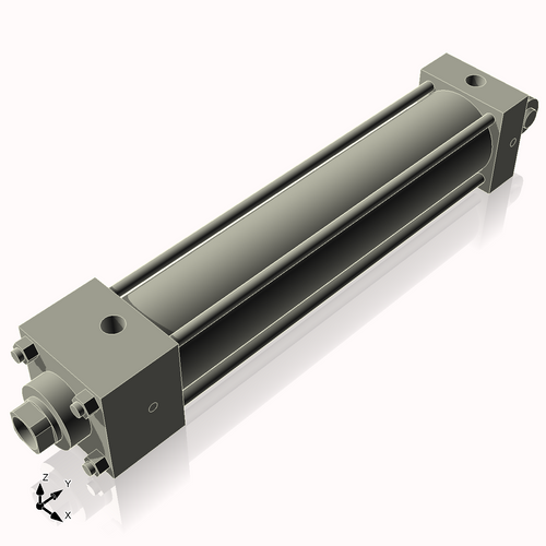 Isometric View of 2MHC9NCK1S4