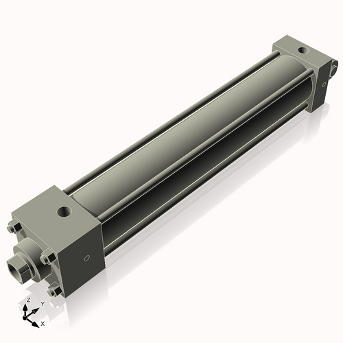 Isometric View of 2MHC11NCK1S4