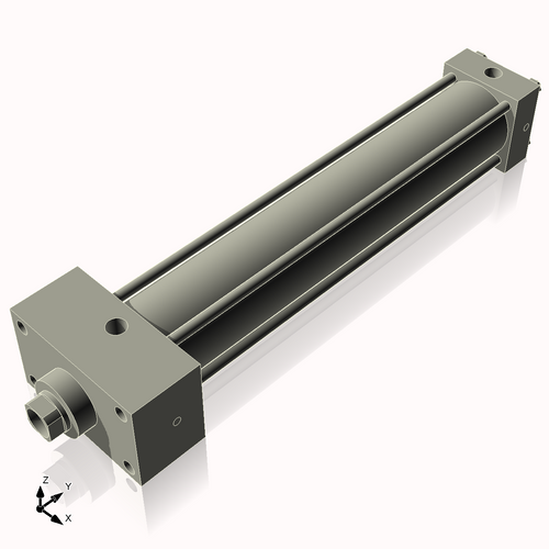 Isometric View of 2MHFHF11NCK1S4