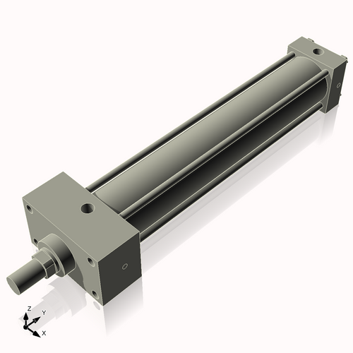 Isometric View of 2MHFHF11CCK1