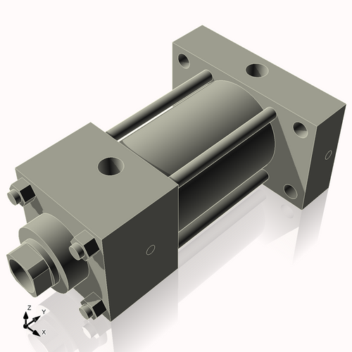 Isometric View of 2MHRHF2NCK1S4