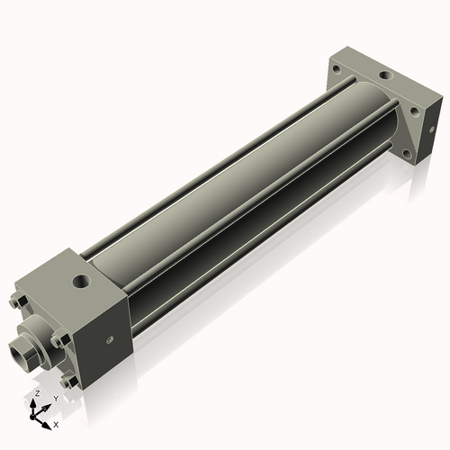 Isometric View of 2MHRHF11CCK1S4