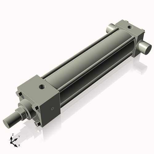 Isometric View of 2MHTR8NCK1