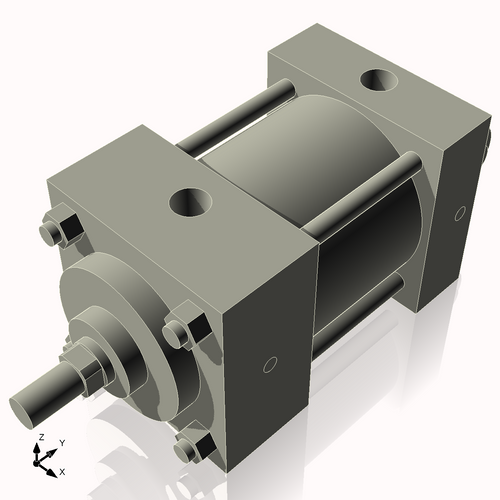 Isometric View of 2.5MHC1NC