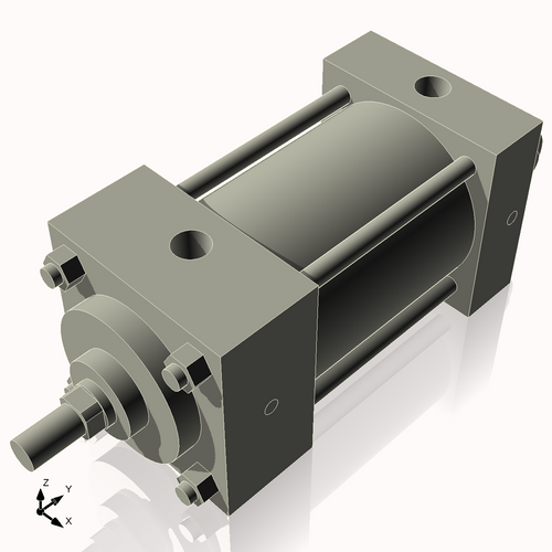 Isometric View of 2.5MHC2NC