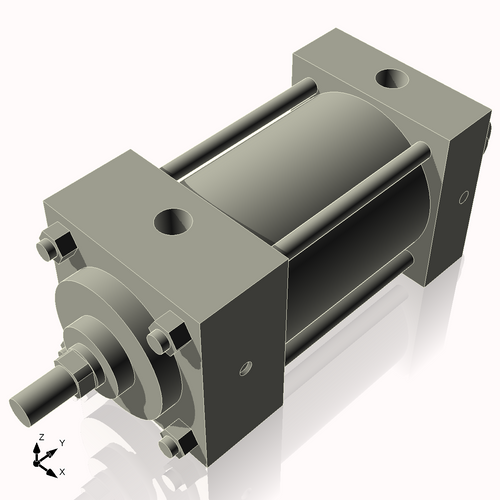 Isometric View of 2.5MHC2CC