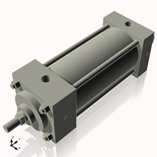 Isometric View of 2.5MHC4NC