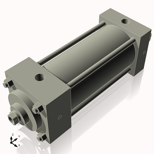 Isometric View of 2.5MHC4NCKS4