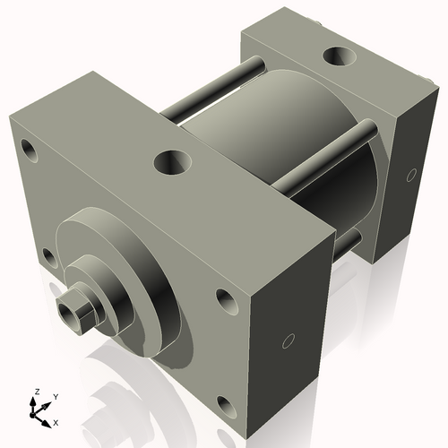 Isometric View of 2.5MHFHF1CCKS4