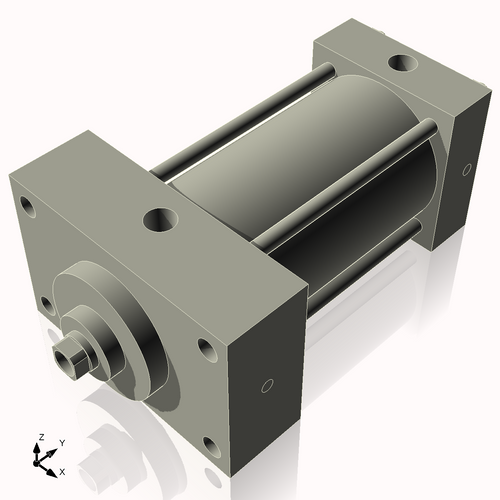 Isometric View of 2.5MHFHF3CCKS4