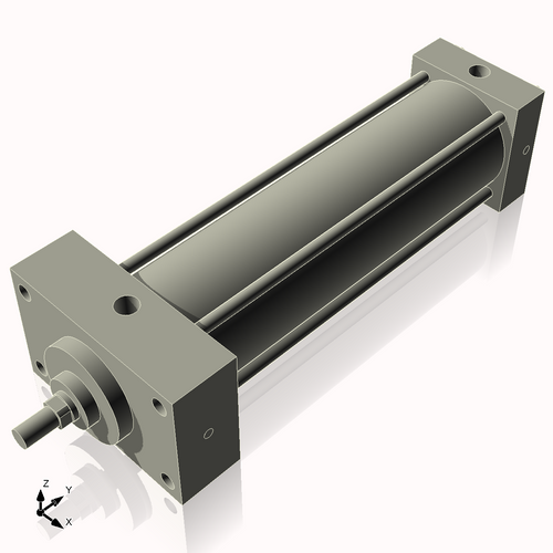 Isometric View of 2.5MHFHF8NC