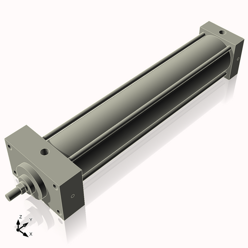 Isometric View of 2.5MHFHF13CC