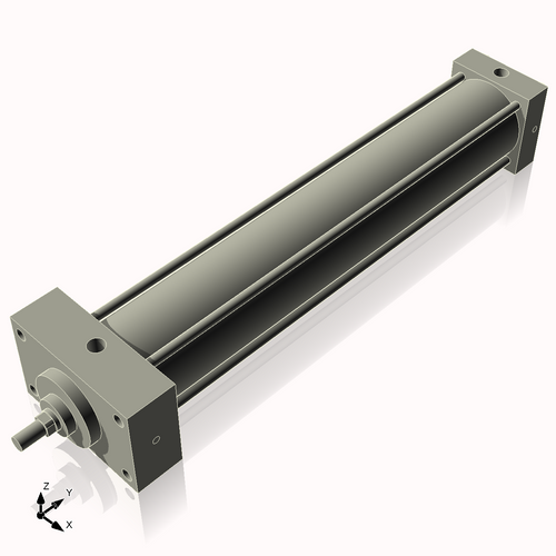 Isometric View of 2.5MHFHF14CC