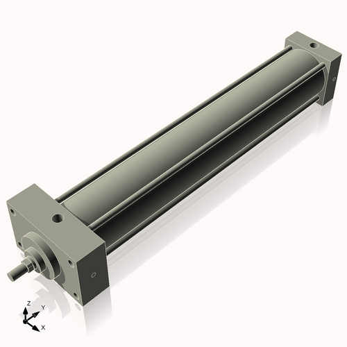 Isometric View of 2.5MHFHF15CC