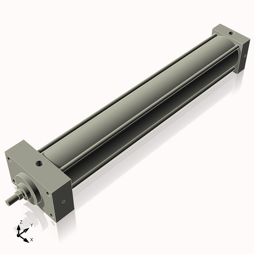 Isometric View of 2.5MHFHF17NC