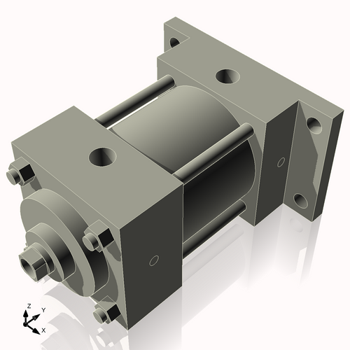 Isometric View of 2.5MHRF1NCKS4