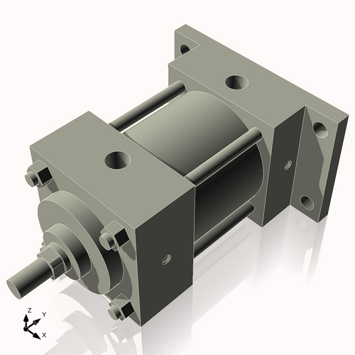 Isometric View of 2.5MHRF1CC