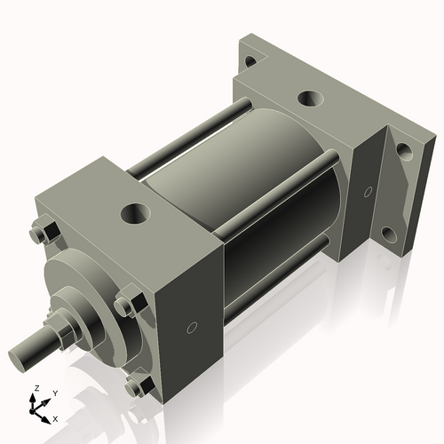 Isometric View of 2.5MHRF2NC