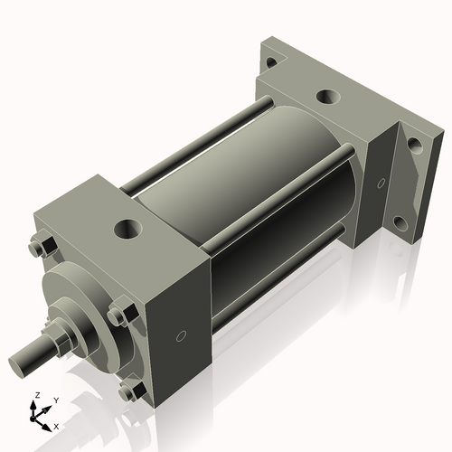 Isometric View of 2.5MHRF3NC
