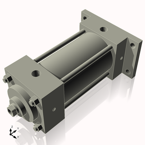 Isometric View of 2.5MHRF3CCKS4