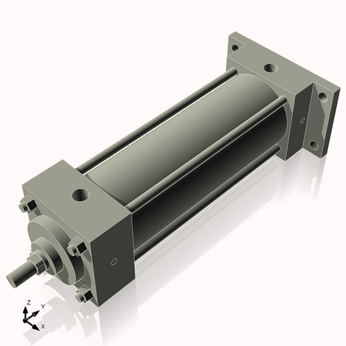 Isometric View of 2.5MHRF6NC