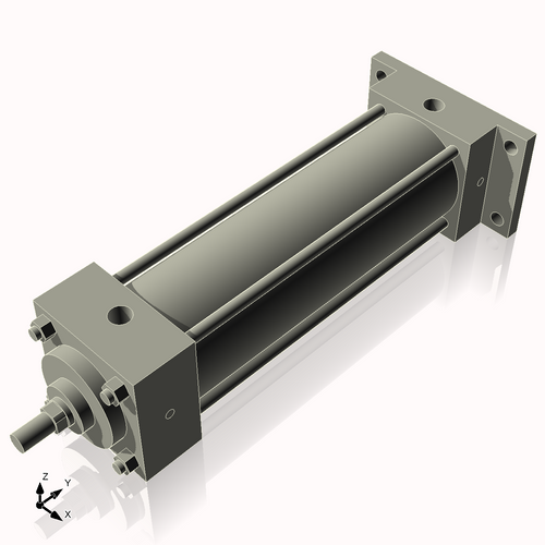 Isometric View of 2.5MHRF7NC