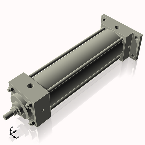 Isometric View of 2.5MHRF8CC