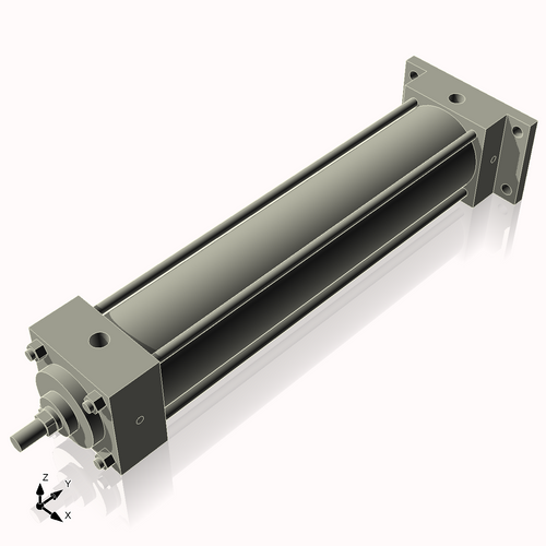 Isometric View of 2.5MHRF11NC