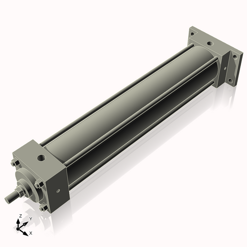 Isometric View of 2.5MHRF13CC