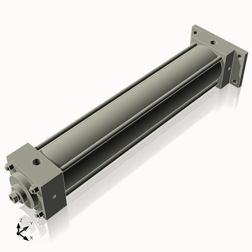 Isometric View of 2.5MHRF13CCKS4