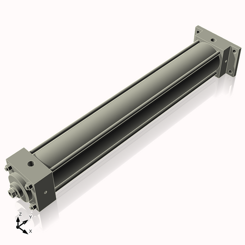 Isometric View of 2.5MHRF17CCKS4