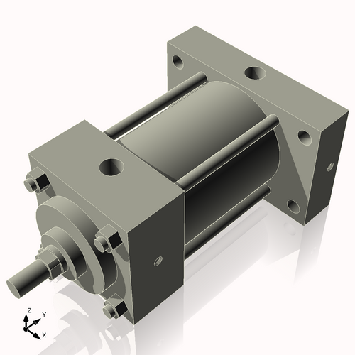Isometric View of 2.5MHRHF2CC