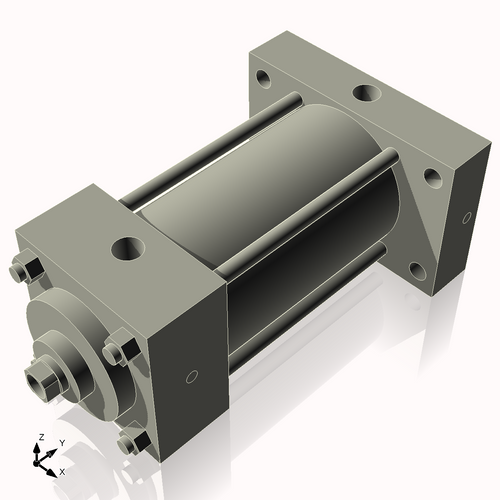 Isometric View of 2.5MHRHF3NCKS4