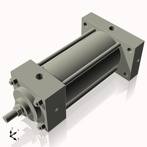 Isometric View of 2.5MHRHF4CC