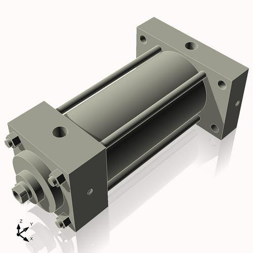 Isometric View of 2.5MHRHF4CCKS4