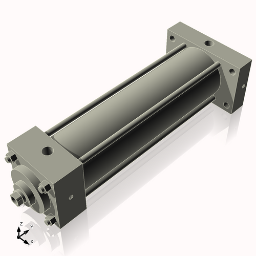 Isometric View of 2.5MHRHF8CCKS4