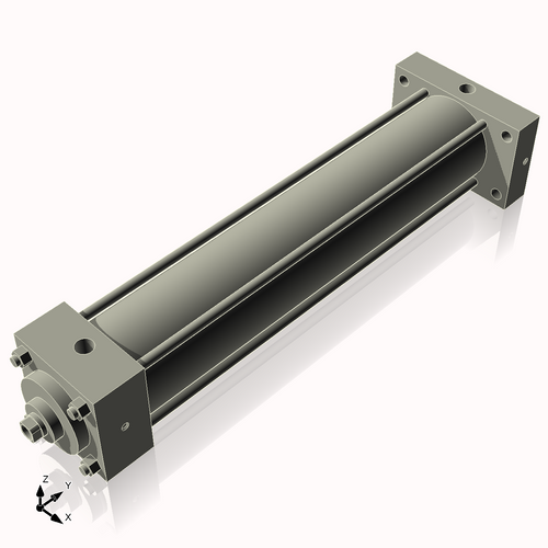 Isometric View of 2.5MHRHF12CCKS4