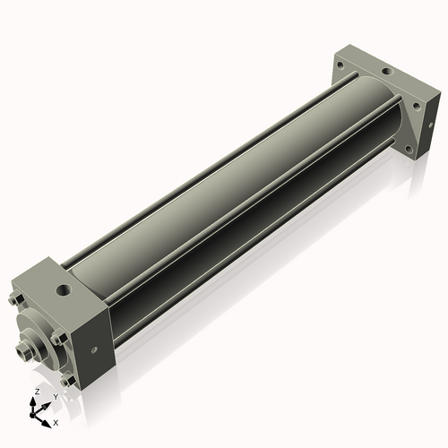 Isometric View of 2.5MHRHF14CCKS4