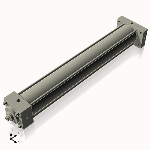 Isometric View of 2.5MHRHF18CCKS4